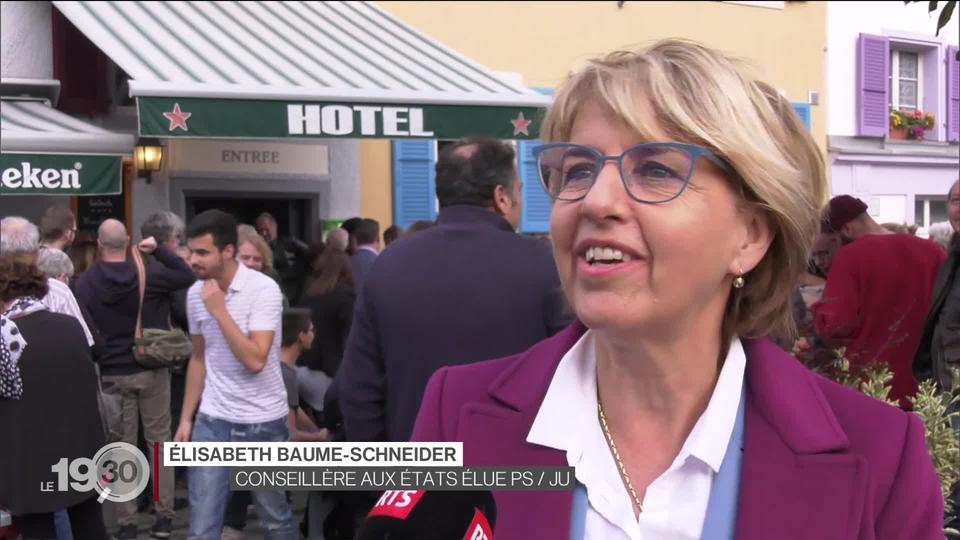 Dans le Jura, sans surprise, le PDC Charles Juillard et la socialiste Elisabeth Baume-Schneider sont élus au Conseil des États.