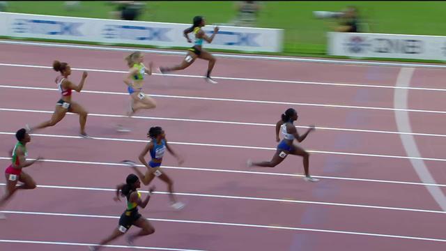 1-4, 100m dames: Salomé Kora (SUI) termine 6e et est éliminée