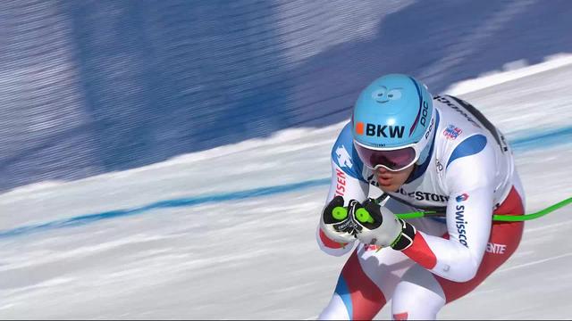 Wengen (SUI), descente du combiné messieurs: Stefan Rogentin (SUI)