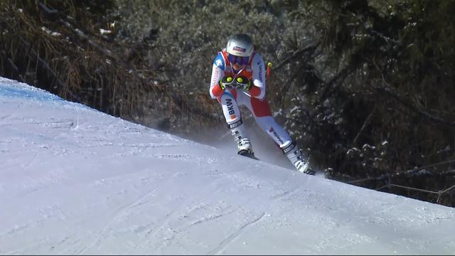 Cortina d’Ampezzo (ITA), descente dames: Corinne Suter (SUI)
