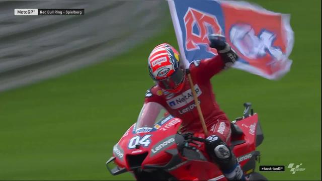 GP d'Autriche (#11), MotoGP: Dovizioso (ITA) s'impose de justesse devant Marquez (ESP)