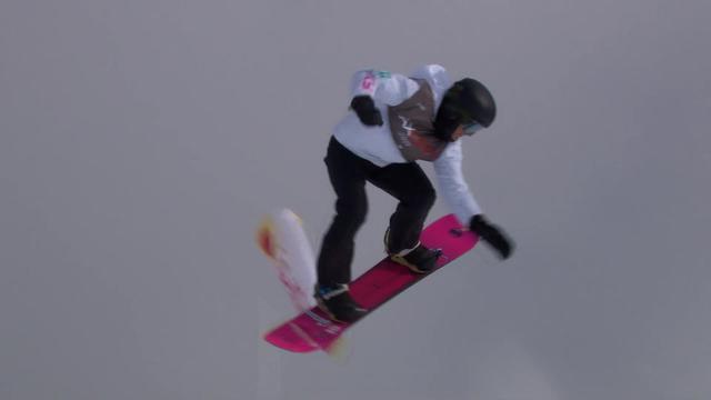 Laax (SUI), snowboard slopestyle messieurs: Nicolas Huber (SUI) à la 5ème place