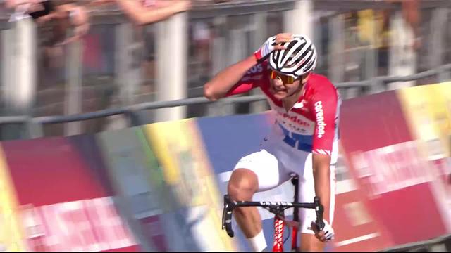 Amstel Gold Race, Valkenburg (NED): Mathieu van der Poel (NED) s'impose à domicile sur le fil