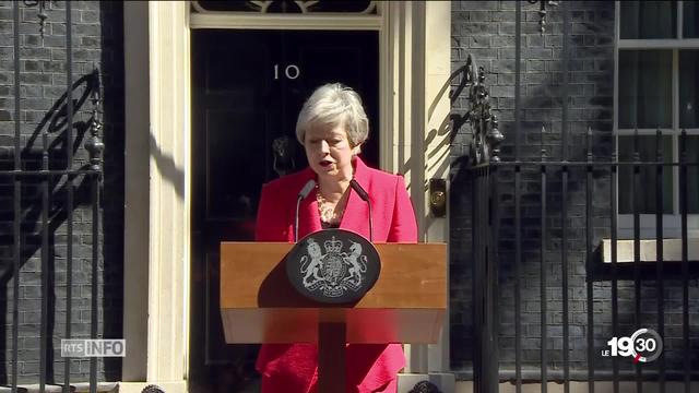 La Première ministre britannique Theresa May a présenté sa démission