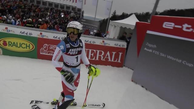 Zagreb (CRO), slalom dames, 1re manche: Wendy Holdener (SUI)