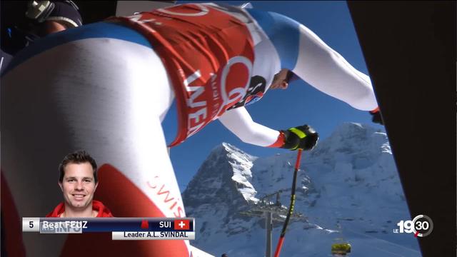 Grand favori, Beat Feuz se fait dépasser par l'Autrichien Kriechmayer