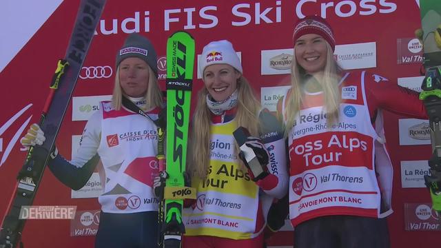 Skicross: victoire de Fanny Smith (SUI) à Val Thorens (FR)