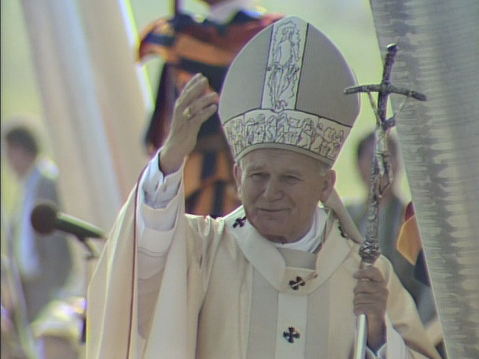 Messe du pape Jean-Paul II  à Sion (1)