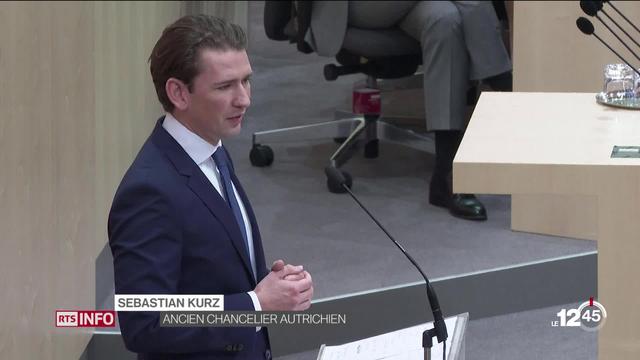 Le chancelier autrichien Sebastian Kurz a été renversé par une motion de censure, votée par les principaux partis d'opposition.