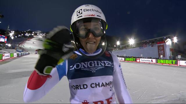 Are (SWE), combiné dames, slalom: Wendy Holdener (SUI)