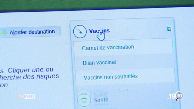 L'Office fédéral de la santé publique fait la promotion du carnet de vaccination électronique.