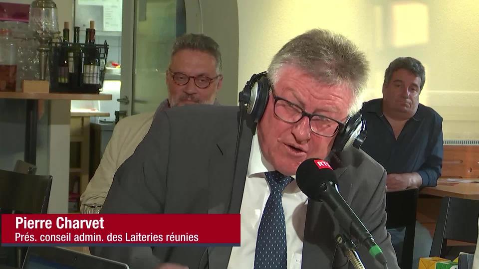 L'invité de La Matinale (vidéo) - Pierre Charvet, directeur des Laiteries Réunies Genève