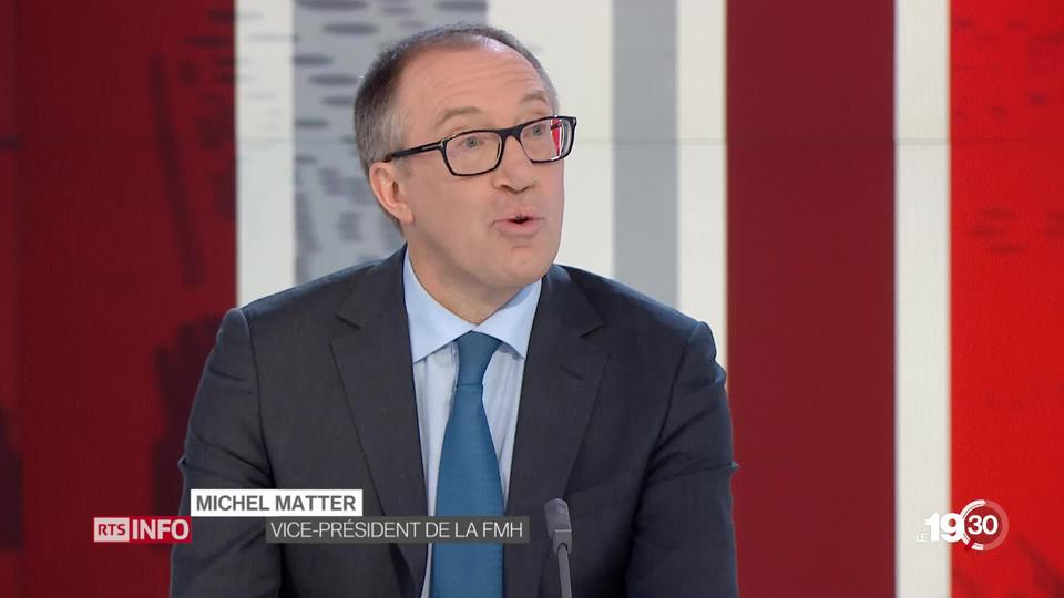 Michel Matter, vice-président de la FMH, s'exprime sur la surfacturation des médecins.