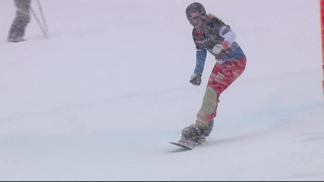 Park City (USA), snowboard slalom parallèle dames: médaille d’or pour Julie Zogg (SUI)!