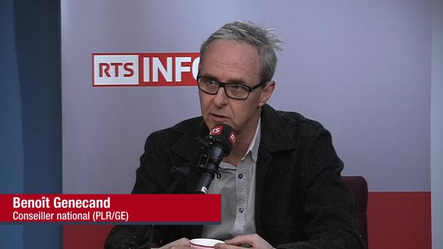 L'invité de Romain Clivaz (vidéo) - Benoît Genecand, conseiller national (PLR-GE)