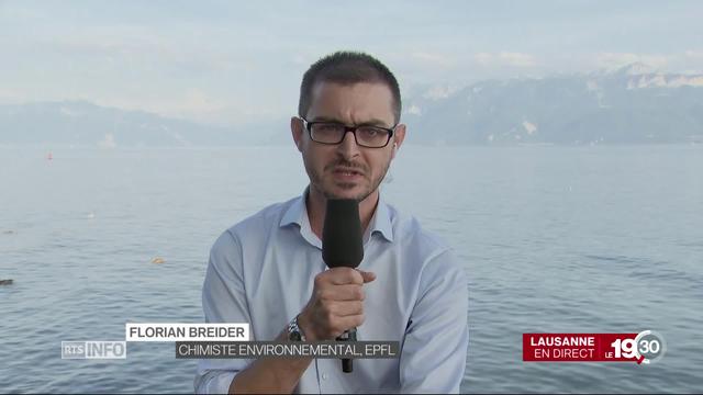 Pollution du Léman: les précisions de Florian Breider, chimiste environnemental EPFL.