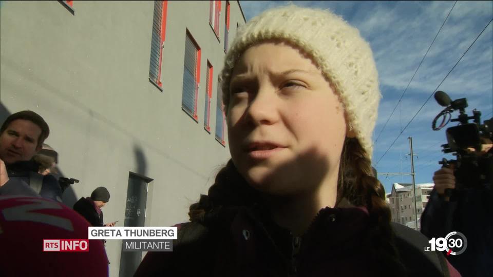 Greta Thunberg: la voix et le visage qui se bat à Davos pour interpeller les décideurs de la planète.