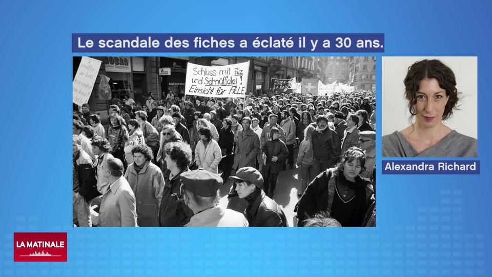 Il y a 30 ans éclatait le scandale des 900’000 fiches secrètes de la police fédérale (vidéo)