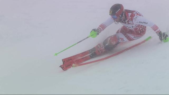 Adelboden (SUI), slalom messieurs 2e manche: Marcel Hirscher (AUT)