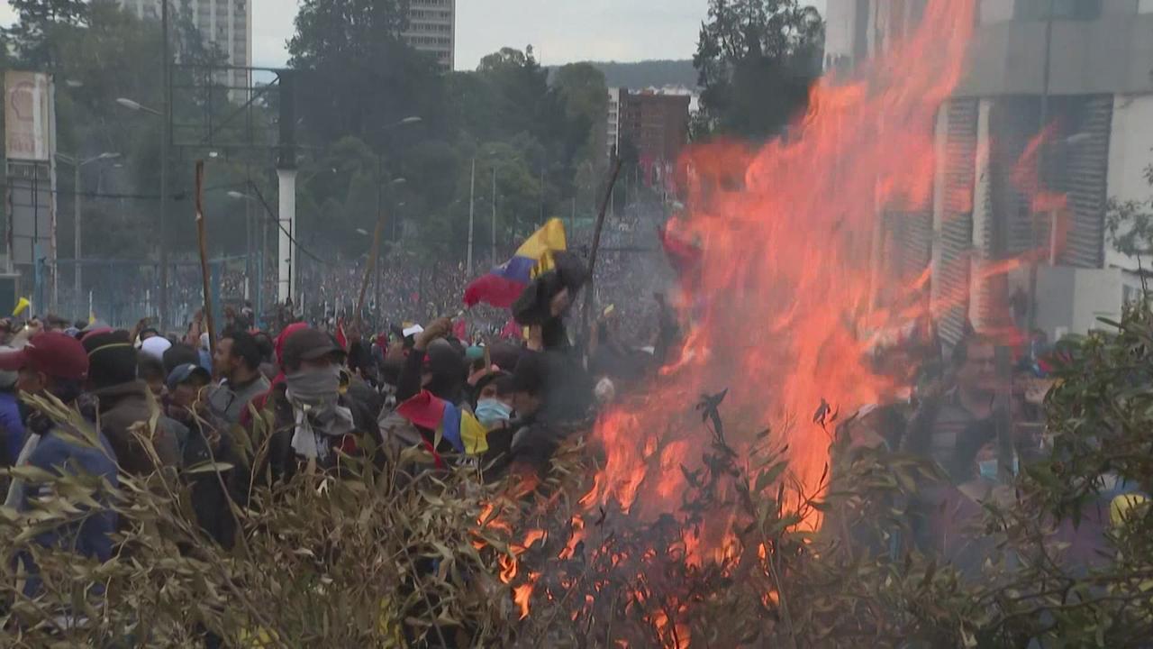 Affrontements à Quito