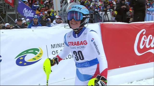 Spindleruv Myln (CZE), slalom dames 2ème manche: Elena Stoffel (SUI)