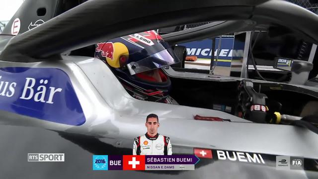 Formule E: un podium pour Sébastien Buemi