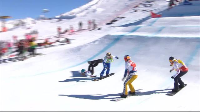 Snowboardcross, finale dames : Samkova (CZE) remporte le général avec maîtrise