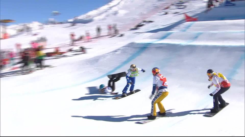 Snowboardcross, finale dames : Samkova (CZE) remporte le général avec maîtrise