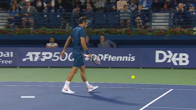 ATP Dubai, 1-16e, R.Federer (SUI) - P.Kohlschreiber (ALL) (6-4): Federer remporte le premier set