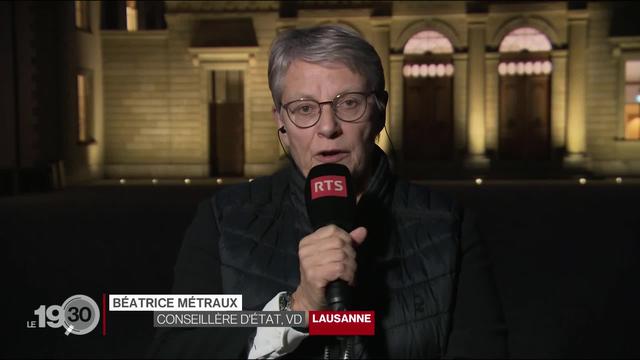 La conseillère d'État vaudoise Béatrice Métraux réagit à l'attaque du fourgon blindé.