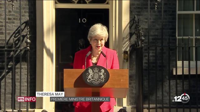 La Première ministre britannique Theresa May a annoncé sa démission.