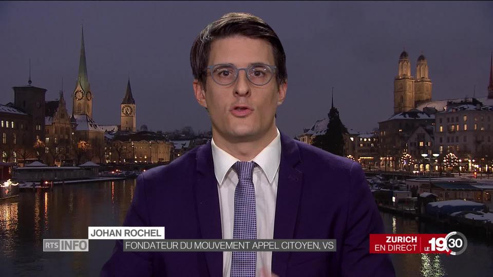 Johan Rochel, créateur du mouvement Appel citoyen en Valais, revient sur l'émergence des mouvements citoyens en politique.