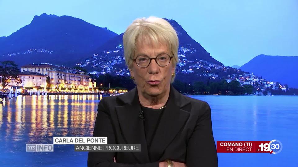 Carla Del Ponte "La solution c'est un tribunal ad hoc dans un pays qui pourrait être la Jordanie."