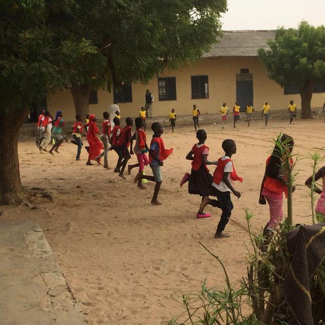 L‘école Mahawa Sémou Diouf de Kaolack au Sénégal compte aujourd'hui 712 élèves [Michel Salamin]