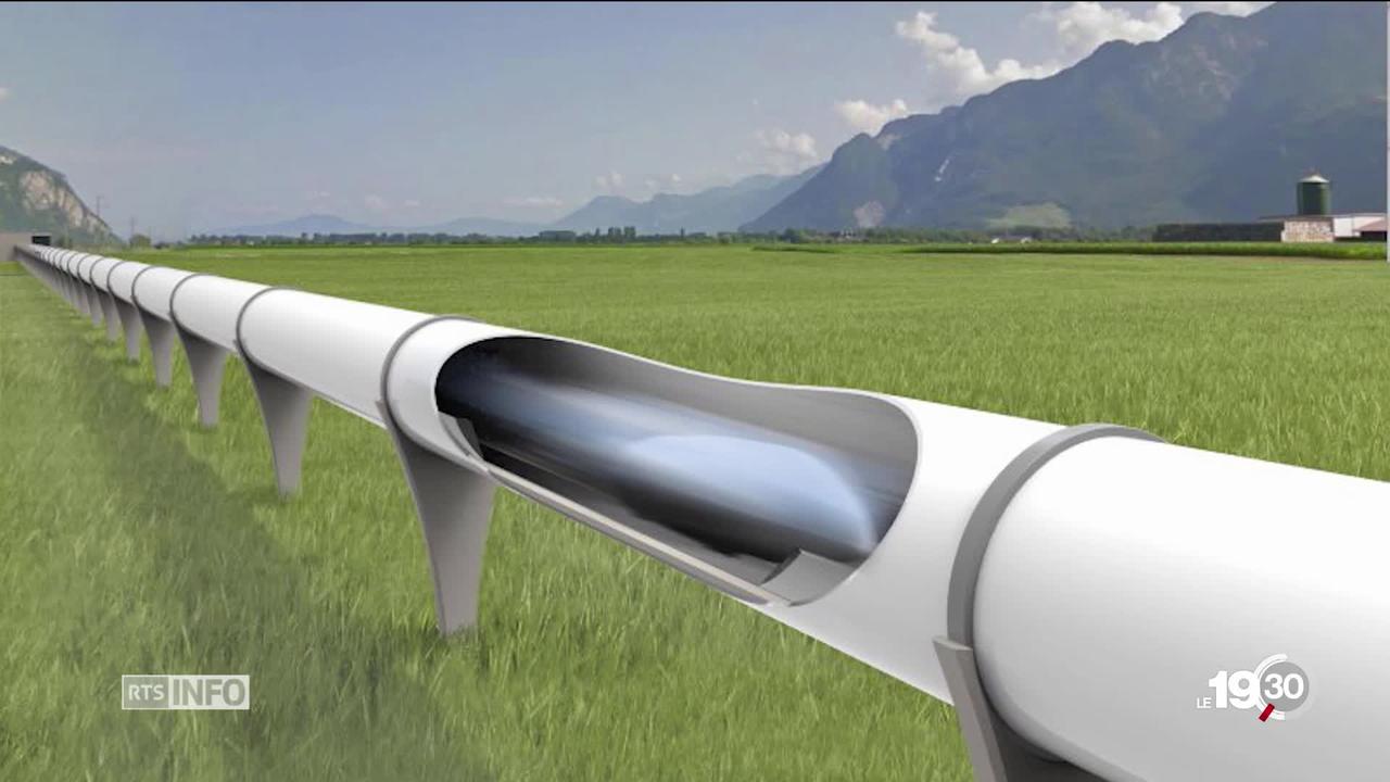 L'EPFL a présenté son prototype pour participer à l'Hyperloop 2019 à Los Angeles.