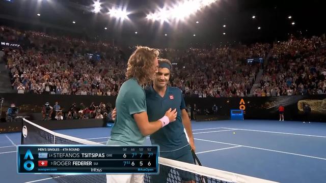 Tennis, Open d’Australie: Federer éliminé en 8e de finale par Tsitsipas