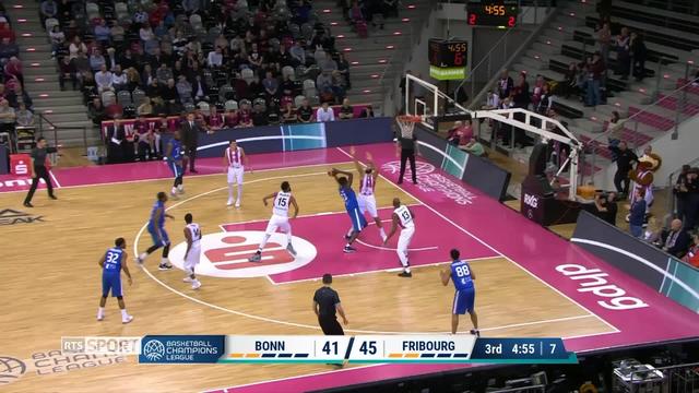 Basketball, Bonn - Fribourg ( 63-70)
