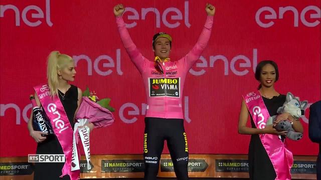 Tour d'Italie: Primoz Roglic premier maillot rose