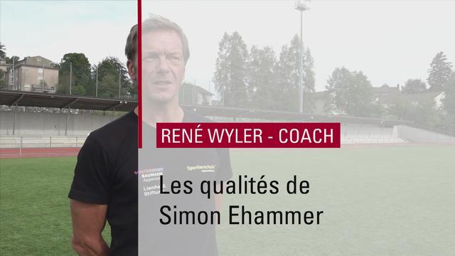 Les qualités de Simon Ehammer vues par son coach René Wyler