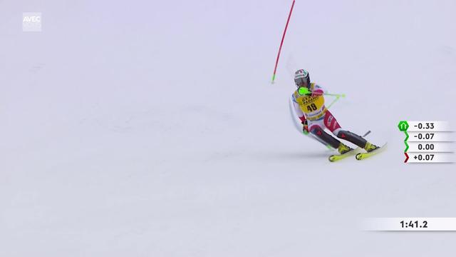 Alta Badia (ITA), slalom messieurs, 2e manche: Luca Aerni (SUI) termine en 17e position