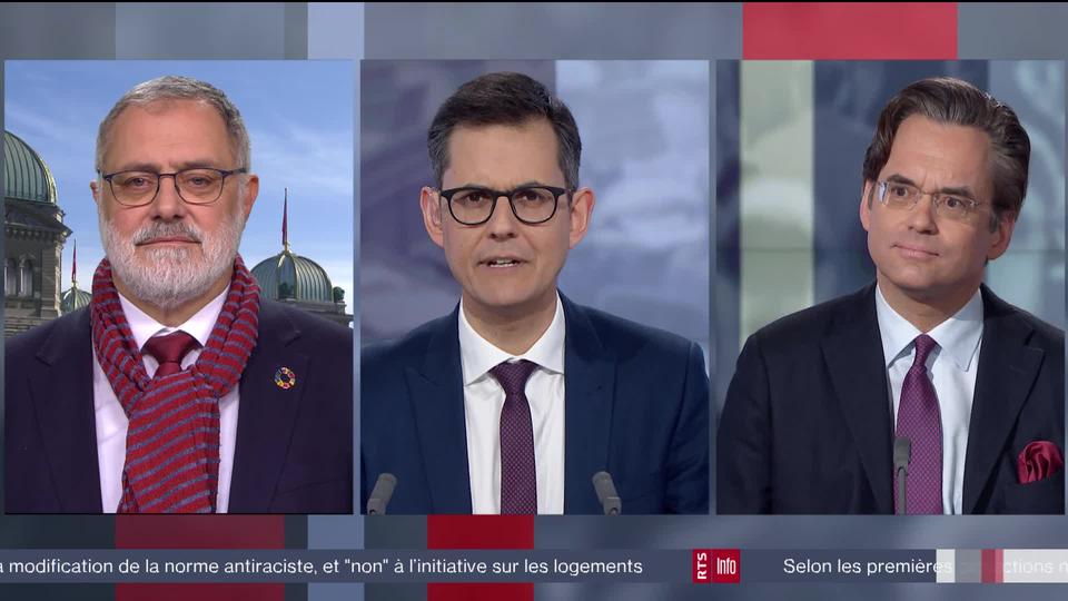 Réactions à l’initiative sur les loyers abordables: interview d’Olivier Feller et Carlo Sommaruga