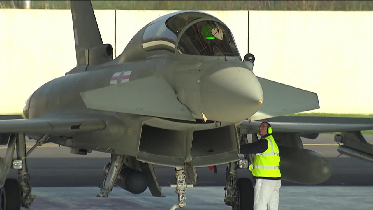 L'Eurofighter Typhoon fait partie des quatre appareils que la Suisse pourrait acheter pour remplacer ses F-5 Tiger.