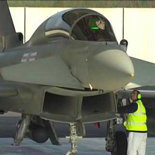 L'Eurofighter Typhoon fait partie des quatre appareils que la Suisse pourrait acheter pour remplacer ses F-5 Tiger.
