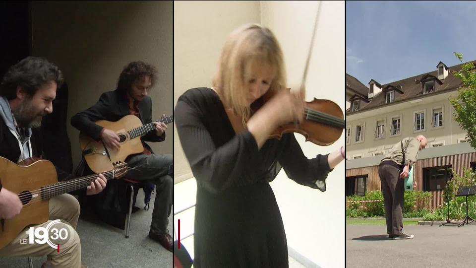 Une sérénade à votre balcon ou dans la cage d'escalier ? Une plateforme permet d'offrir quelques minutes de musique