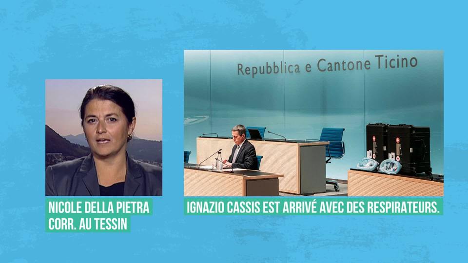 Ignazio Cassis s’exprime pour la première fois depuis le début de la crise du coronavirus en Suisse