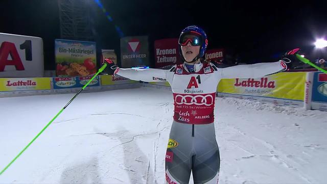 Lech (AUT), slalom parallèle dames, finale: belle victoire de Petra Vlhova (SVK)