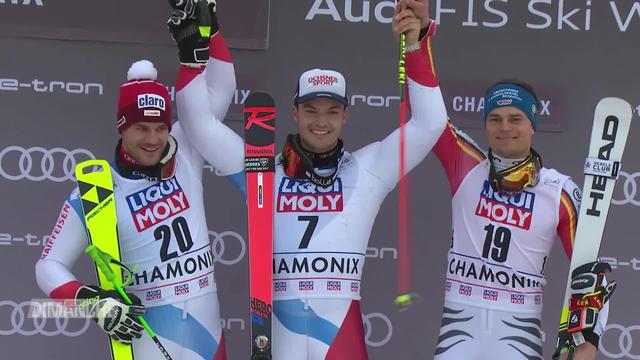 Géant parallèle, Chamonix (FRA): victoire de Loic Meillard, Thomas Tumler à la 2e place