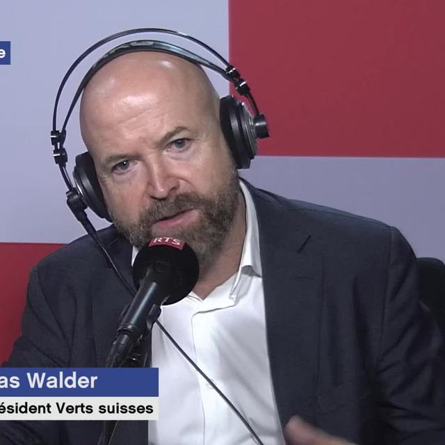Le conseiller national Nicolas Walder (Verts-GE) explique les ambitions des Verts aux municipales lausannoises (vidéo)