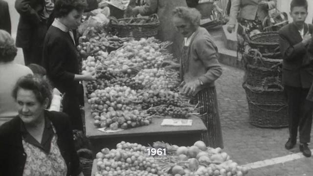 Dans le rétro du marché en ville... que restera-t-il de ce lieu de rencontre plein de vie après la crise du coronavirus?