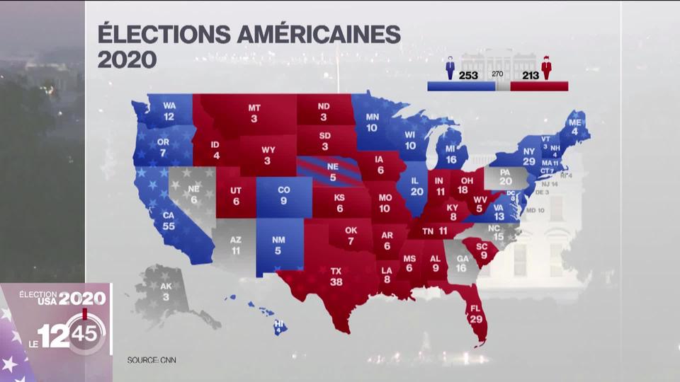 Les Américains se réveillent sans connaître le nom de leur président. Mais Joe Biden s'approche de la Maison Blanche